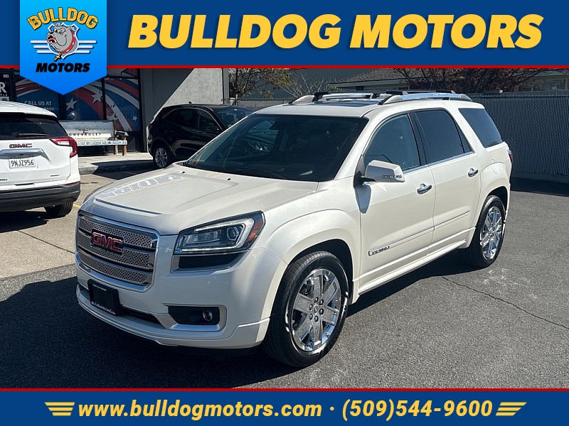 Used 2014  GMC Acadia 4d SUV AWD Denali at Bulldog Motors near Pasco&comma; WA