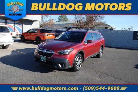 Used 2020 Subaru Outback 4d SUV AWD Premium at Bulldog Motors near Pasco, WA