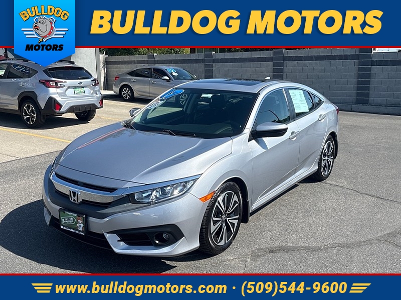 Used 2017  Honda Civic Sedan 4d EX-T CVT at Bulldog Motors near Pasco&comma; WA