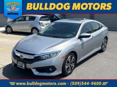 Used 2018  Honda Civic Sedan EX-L CVT at Bulldog Motors near Pasco&comma; WA
