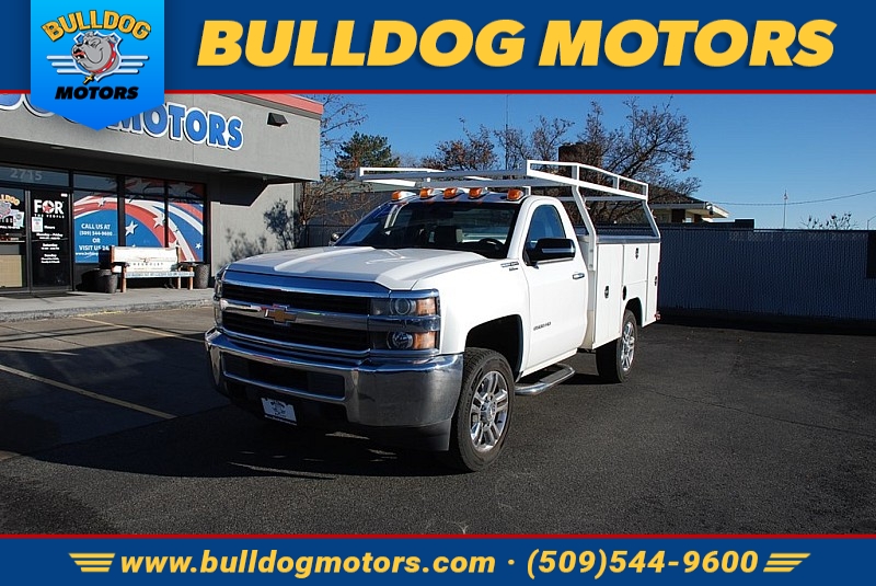 Used 2015  Chevrolet Silverado 2500 2WD Reg Cab Work Truck at Bulldog Motors near Pasco, WA