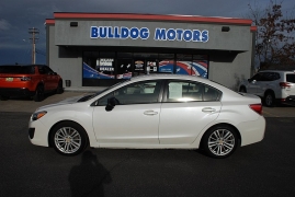 Used 2014  Subaru Impreza 4d Sedan i CVT at Bulldog Motors near Pasco, WA