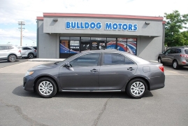 Used 2014 Toyota Camry 4d Sedan LE at Bulldog Motors near Pasco, WA