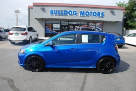 Used 2019  Chevrolet Sonic 4d Hatchback Premier AT at Bulldog Motors near Pasco, WA
