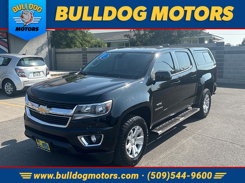 Used 2018  Chevrolet Colorado 4WD Crew Cab 128&period;3" LT at Bulldog Motors near Pasco&comma; WA