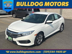 Used 2017  Honda Civic Sedan 4d LX CVT at Bulldog Motors near Pasco&comma; WA