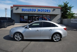 Used 2013 Chevrolet Cruze 4d Sedan LTZ at Bulldog Motors near Pasco, WA