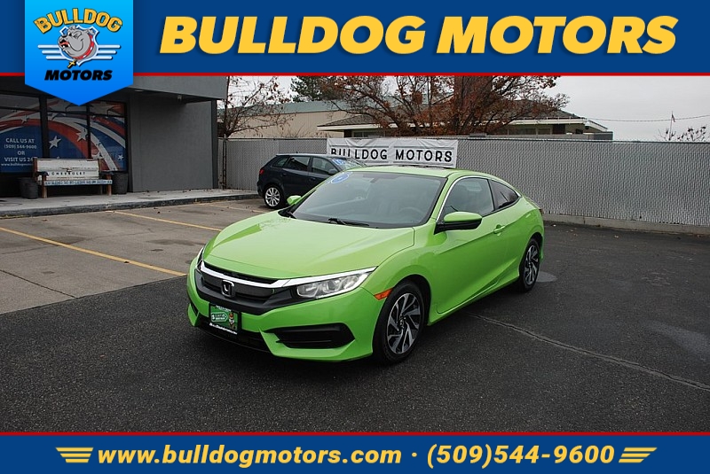 Used 2016  Honda Civic Coupe 2d LX-P at Bulldog Motors near Pasco, WA