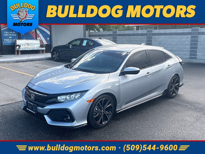 Used 2018  Honda Civic Hatchback 4d Sport CVT at Bulldog Motors near Pasco&comma; WA