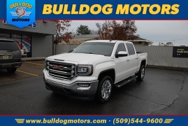Used 2018  GMC Sierra 1500 4WD Crew Cab 143.5" SLT at Bulldog Motors near Pasco, WA