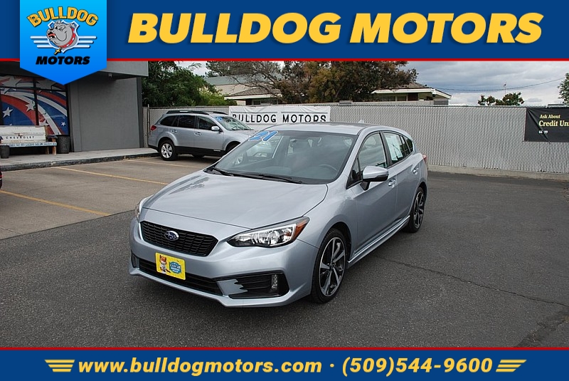 Used 2021 Subaru Impreza Sport 5-door CVT at Bulldog Motors near Pasco, WA