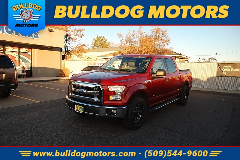 Used 2016  Ford F-150 4WD SuperCrew 145" at Bulldog Motors near Pasco, WA