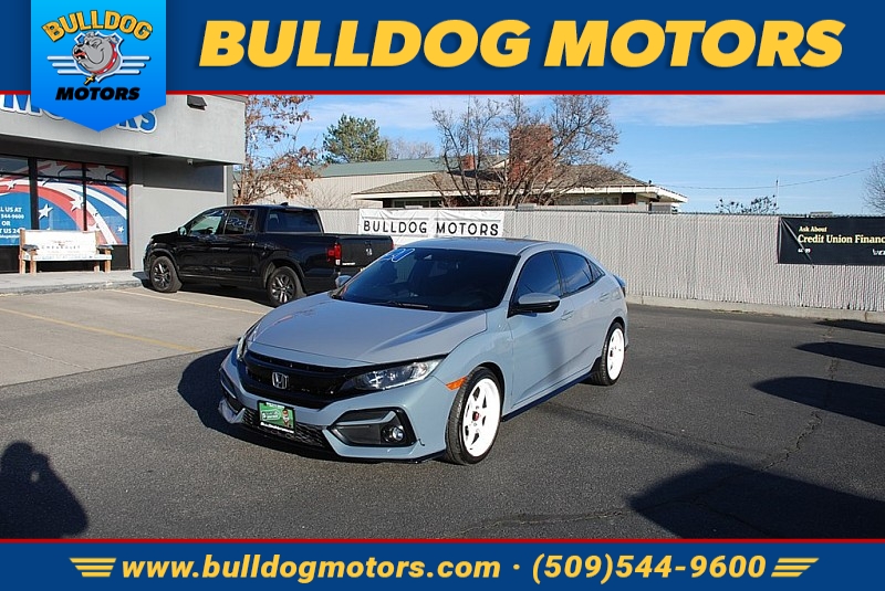 Used 2021  Honda Civic Hatchback Sport CVT at Bulldog Motors near Pasco&comma; WA