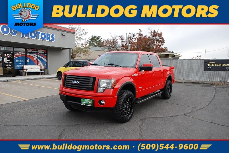 Used 2012  Ford F-150 4WD Supercrew FX4 5 1/2 at Bulldog Motors near Pasco, WA