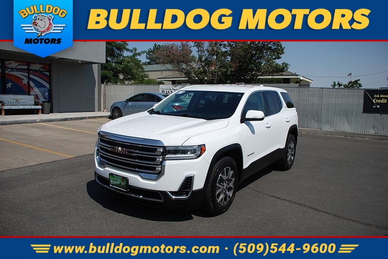 Used 2020  GMC Acadia 4d SUV AWD SLE V6 at Bulldog Motors near Pasco, WA