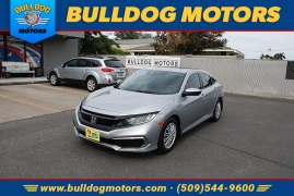 Used 2021 Honda Civic Sedan LX CVT at Bulldog Motors near Pasco, WA