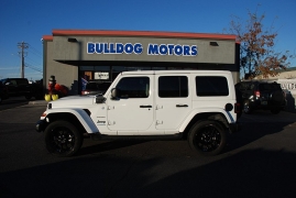 Used 2022  Jeep Wrangler Unlimited 4xe Sahara 4x4 at Bulldog Motors near Pasco, WA