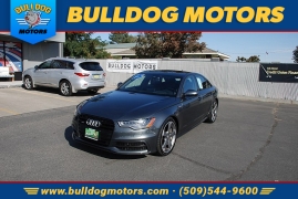 Used 2015 Audi A6 4d Sedan 3.0T Quattro Prestige at Bulldog Motors near Pasco, WA