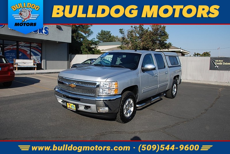 Used 2013 Chevrolet Silverado 1500 4WD Crew Cab 143.5" LT at Bulldog Motors near Pasco, WA