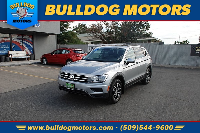 Used 2021  Volkswagen Tiguan 2.0T SE 4MOTION at Bulldog Motors near Pasco, WA