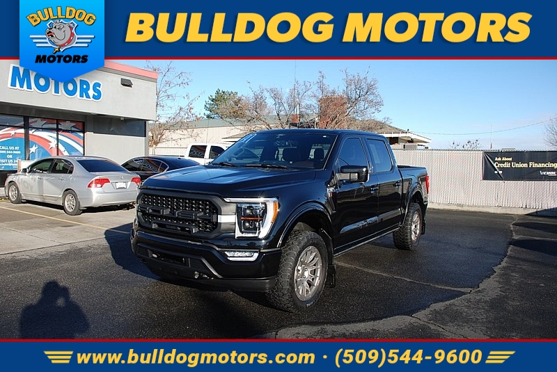 Used 2021  Ford F-150 4WD LARIAT SuperCrew 5.5' Box at Bulldog Motors near Pasco, WA