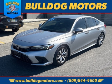 Used 2023 Honda Civic Sedan LX CVT at Bulldog Motors near Pasco, WA