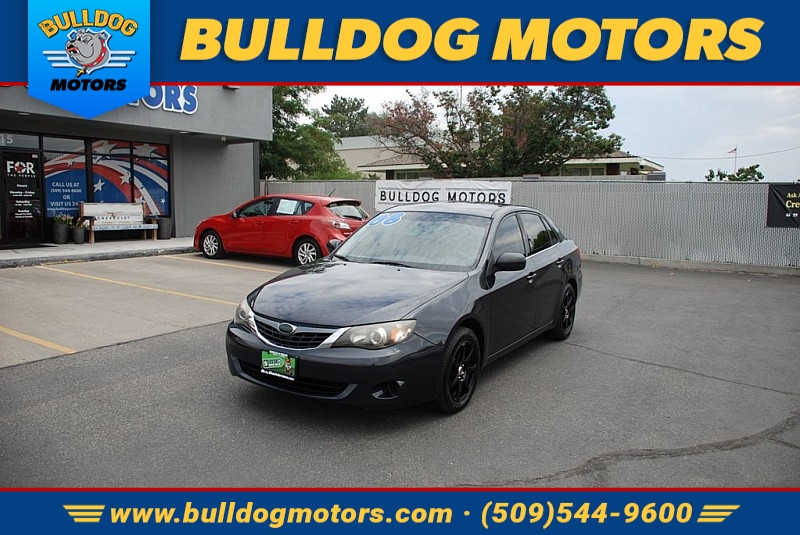 Used 2008  Subaru Impreza 4d Sedan 2.5i 5spd at Bulldog Motors near Pasco, WA