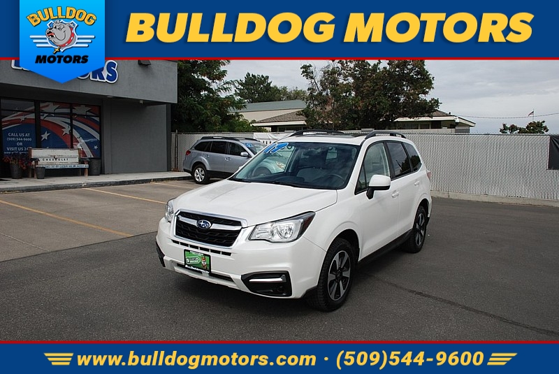 Used 2017  Subaru Forester 4d SUV 2.5i Premium 6spd at Bulldog Motors near Pasco, WA