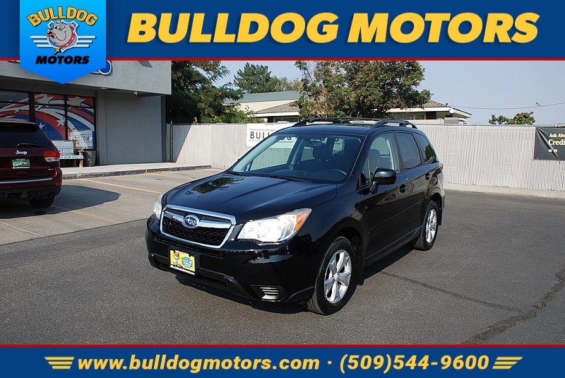 Used 2014 Subaru Forester 4d SUV i Premium CVT at Bulldog Motors near Pasco, WA