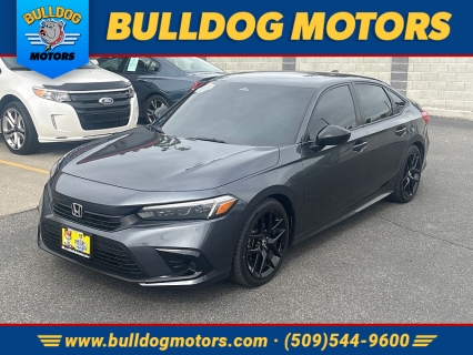 Used 2022 Honda Civic Sedan Sport CVT at Bulldog Motors near Pasco, WA