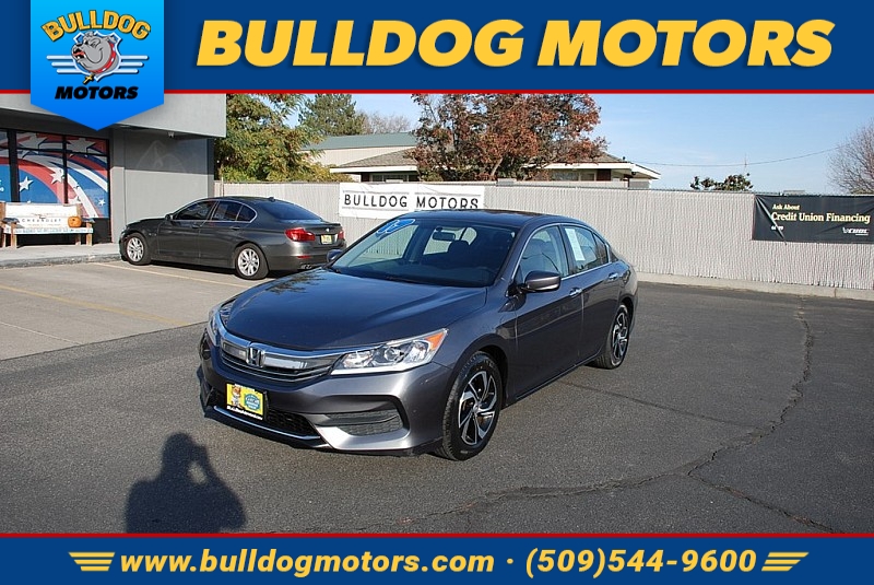 Used 2017  Honda Accord Sedan 4d LX CVT at Bulldog Motors near Pasco, WA
