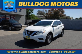 Used 2016 Nissan Murano 4d SUV AWD SL at Bulldog Motors near Pasco, WA
