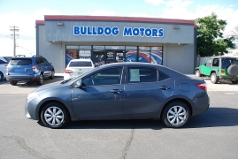 Used 2015 Toyota Corolla 4d Sedan LE at Bulldog Motors near Pasco, WA