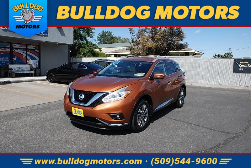 Used 2016 Nissan Murano 4d SUV AWD SL at Bulldog Motors near Pasco, WA