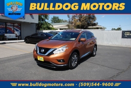 Used 2016 Nissan Murano 4d SUV AWD SL at Bulldog Motors near Pasco, WA
