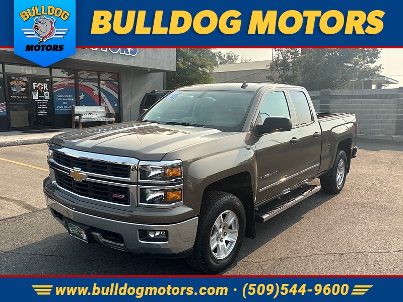 Used 2014  Chevrolet Silverado 1500 4WD Double Cab LT Z71 at Bulldog Motors near Pasco&comma; WA