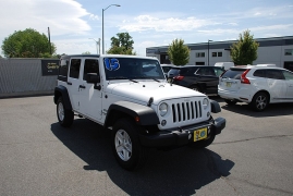 Used 2015 Jeep Wrangler Unlimited 4d Convertible Sport at Bulldog Motors near Pasco, WA