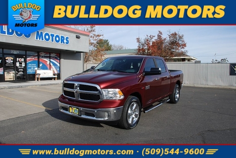 Used 2016 Ram 1500 4WD Crew Cab Big Horn Longbed at Bulldog Motors near Pasco, WA