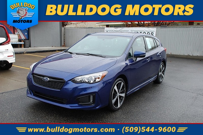 Used 2017  Subaru Impreza 4d Hatchback 2.0i Sport CVT at Bulldog Motors near Pasco, WA