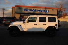 Used 2022  Jeep Wrangler 4xe Unlimited Sahara 4x4 at Bulldog Motors near Pasco, WA