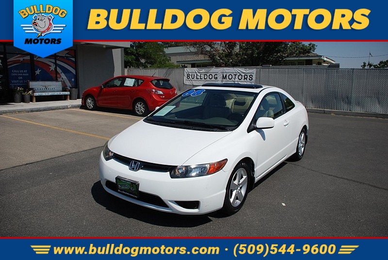 Used 2008  Honda Civic Coupe 2d EX-L Auto at Bulldog Motors near Pasco, WA