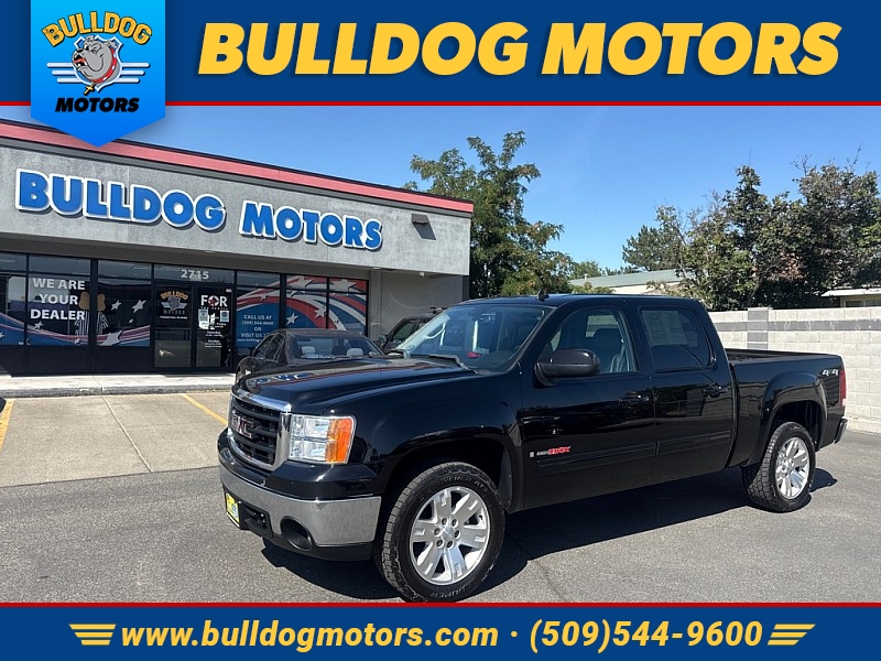 Used 2007  GMC Sierra 1500 4WD Crew Cab 143&period;5" SLT at Bulldog Motors near Pasco&comma; WA