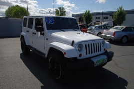 Used 2013 Jeep Wrangler Unlimited 4d Convertible Sahara at Bulldog Motors near Pasco, WA