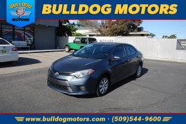 Used 2015 Toyota Corolla 4d Sedan LE at Bulldog Motors near Pasco, WA