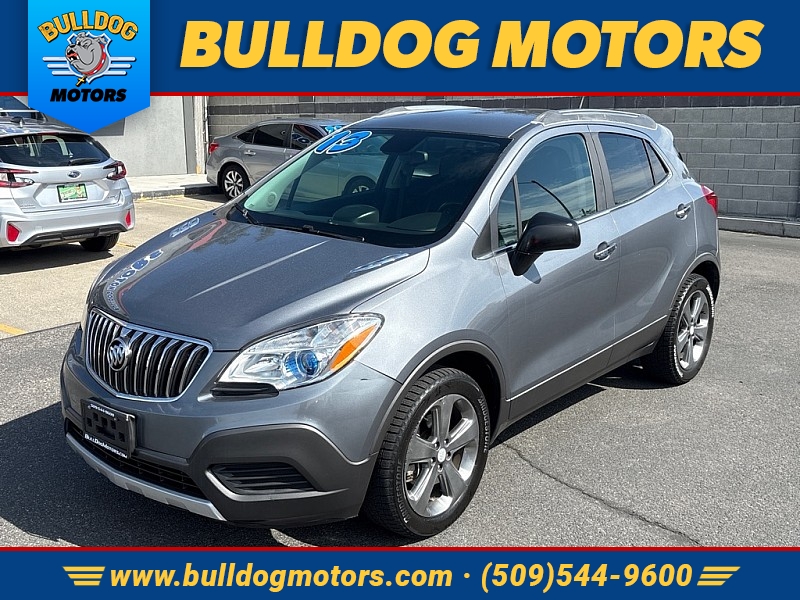 Gray 2013 Buick Encore SUV / Crossover Front-Wheel Drive 6-Speed Automatic Overdrive