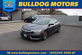 Used 2016 Honda Civic Coupe 2d LX-P at Bulldog Motors near Pasco, WA