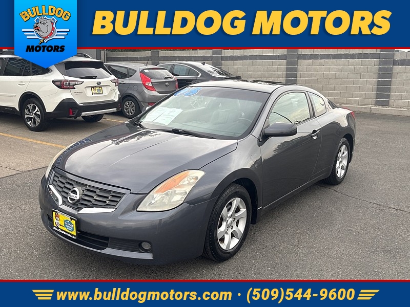 Used 2008  Nissan Altima 2dr Cpe I4 2&period;5 S at Bulldog Motors near Pasco&comma; WA