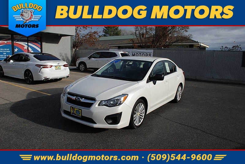 Used 2014  Subaru Impreza 4d Sedan i CVT at Bulldog Motors near Pasco, WA
