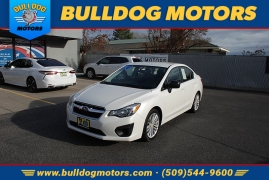 Used 2014  Subaru Impreza 4d Sedan i CVT at Bulldog Motors near Pasco, WA