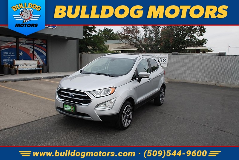 Used 2020  Ford EcoSport 4d SUV 4WD Titanium at Bulldog Motors near Pasco, WA